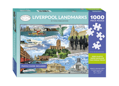 Liverpool Landmarks  1000 Piece Jigsaw Puzzle