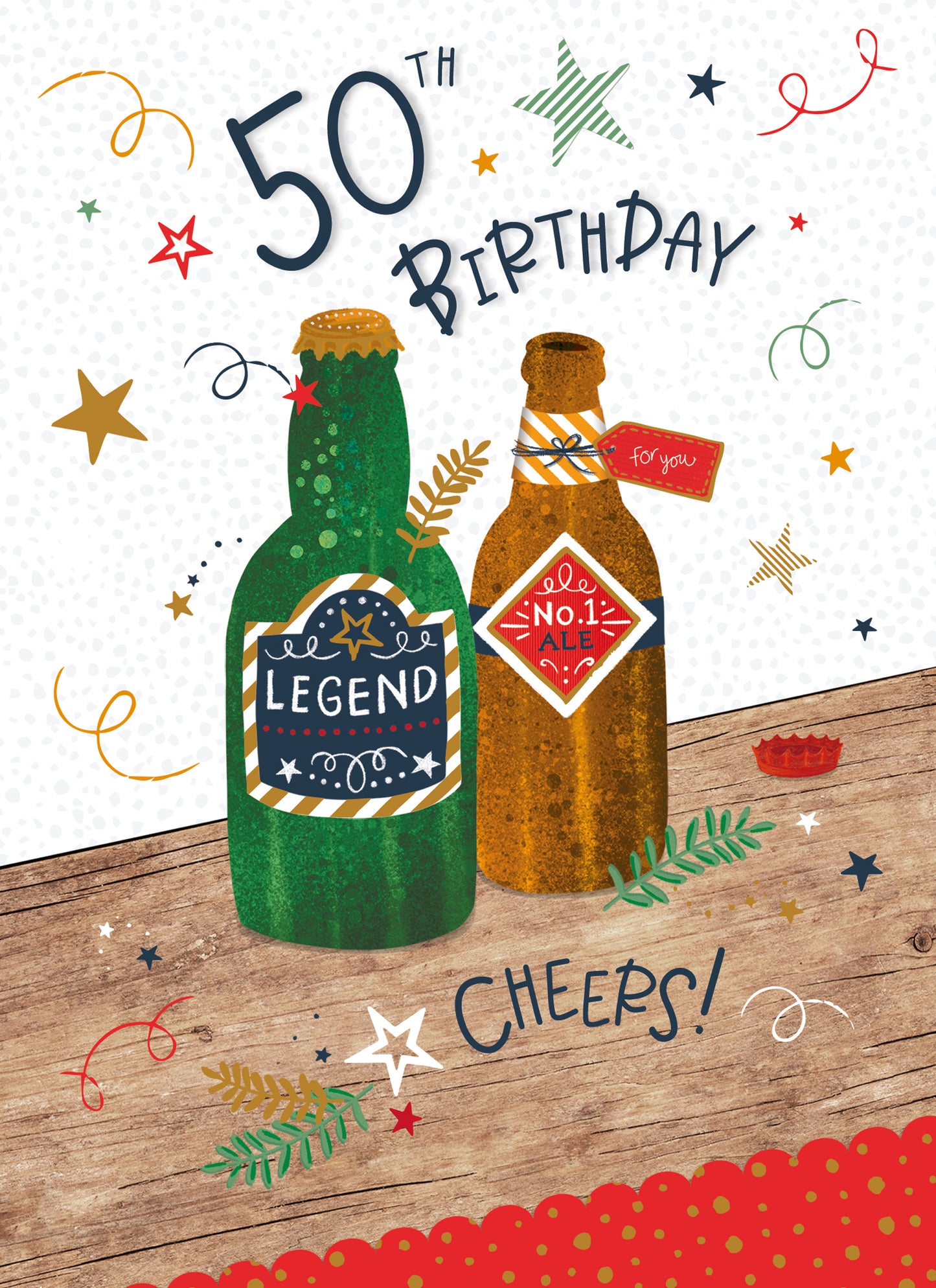 Age to Celebrate - 50 - Birthday Beers