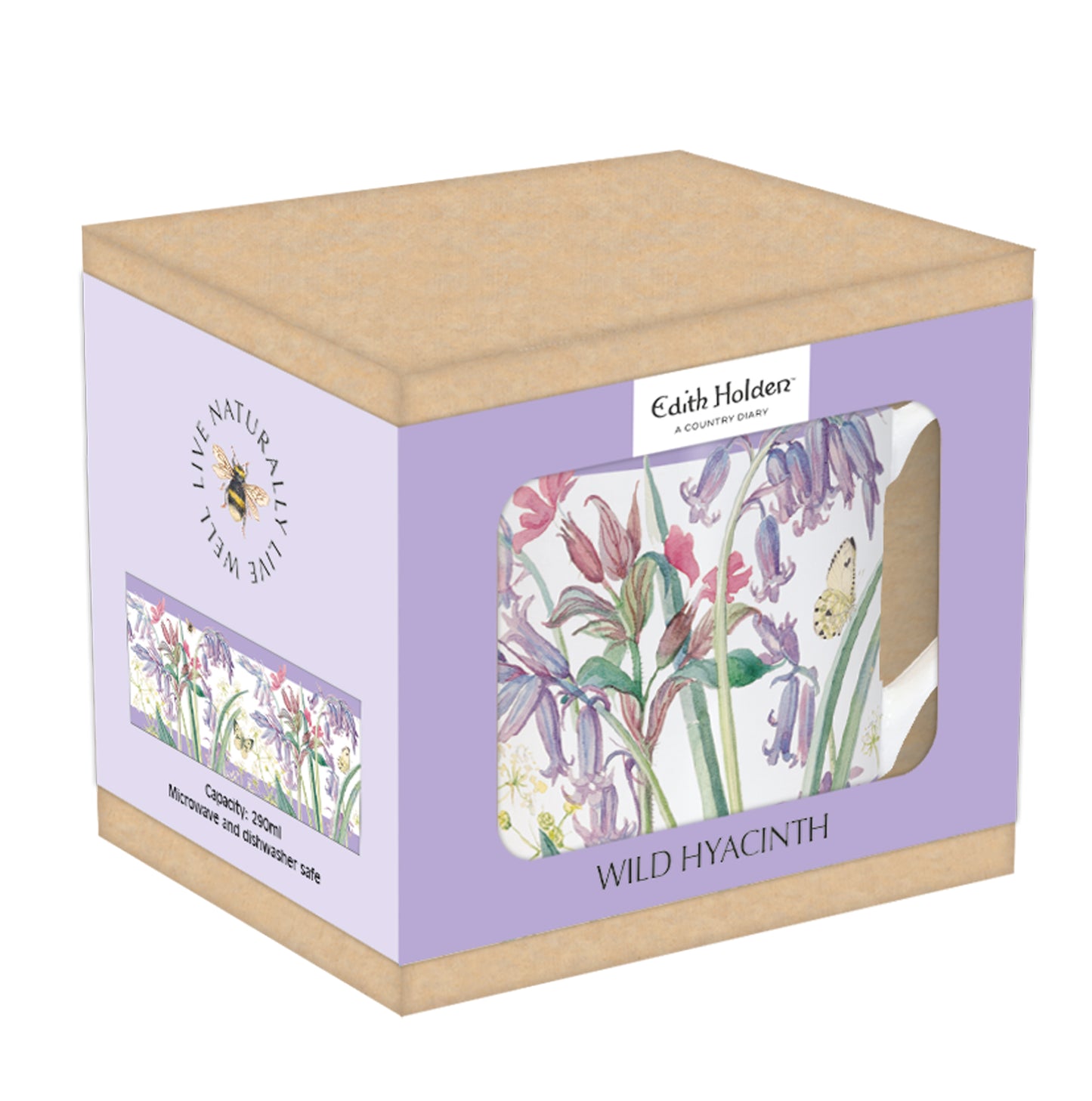 Edith Holden - Wild Hyacinth - Tarka Mug