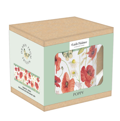 Edith Holden - Poppy - Tarka Mug