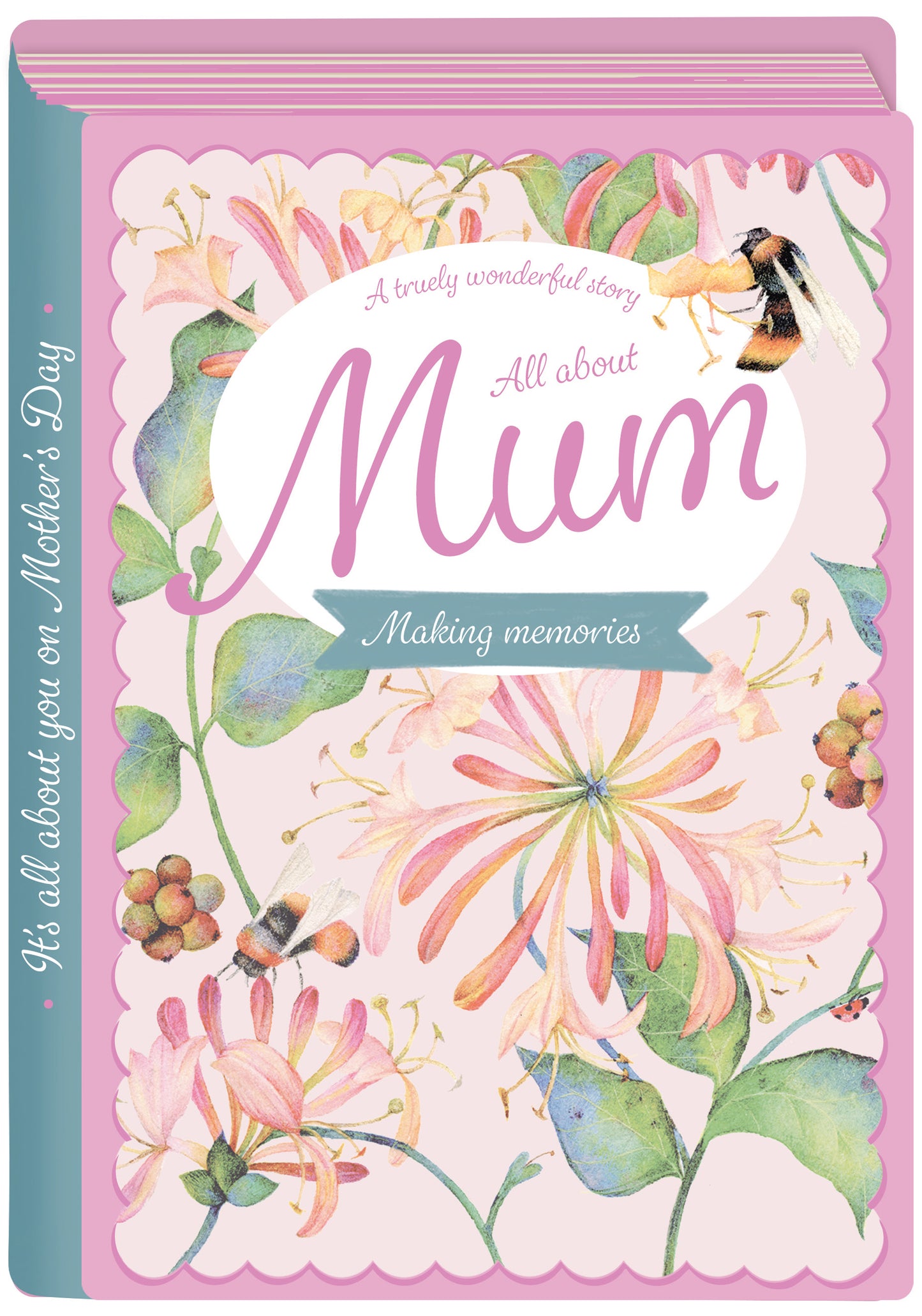 Mothers Day Card - Book of Mum