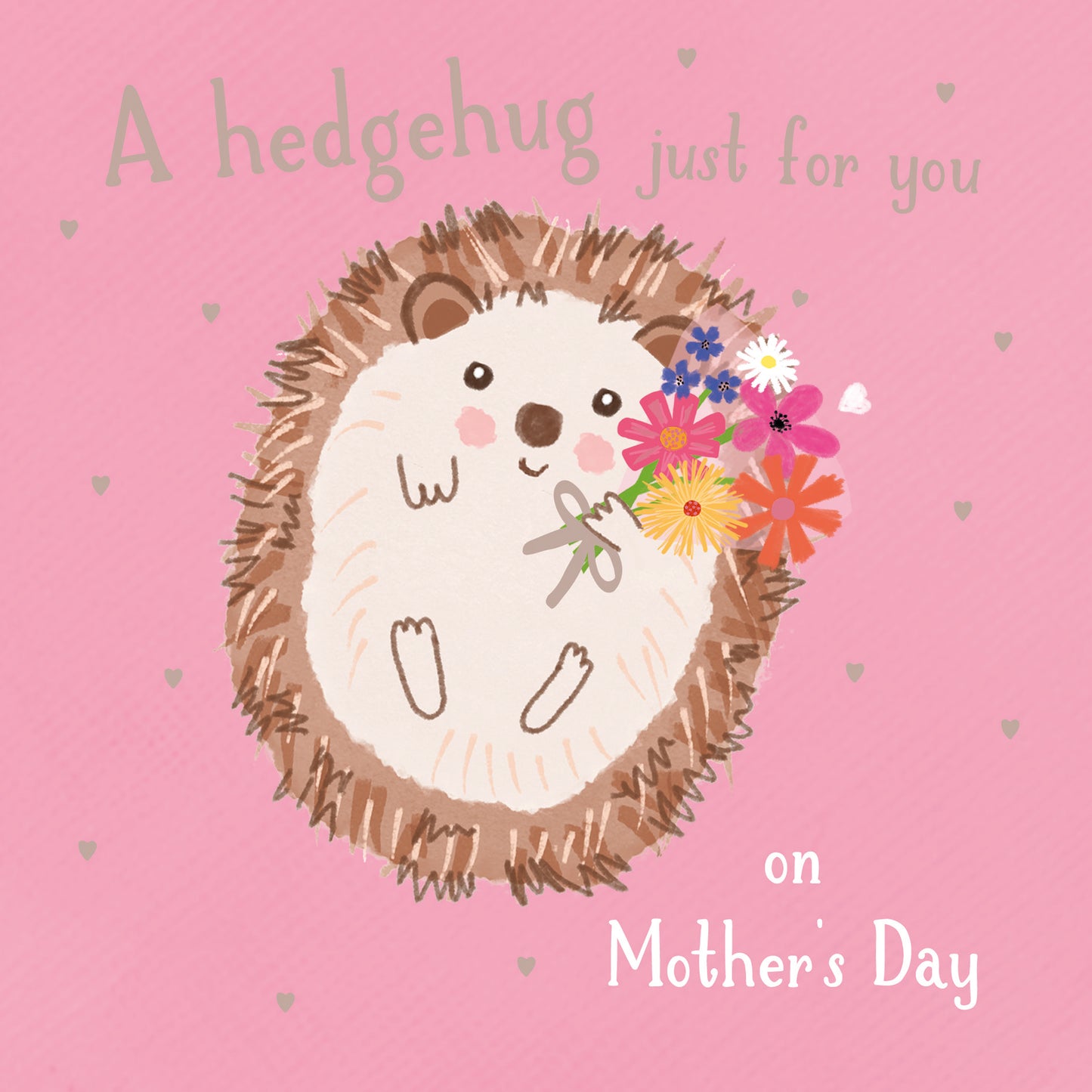 Mothers Day Card - Hedgehog