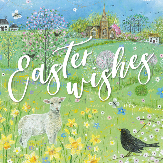 Easter 5 Card Pack - Spring Scene