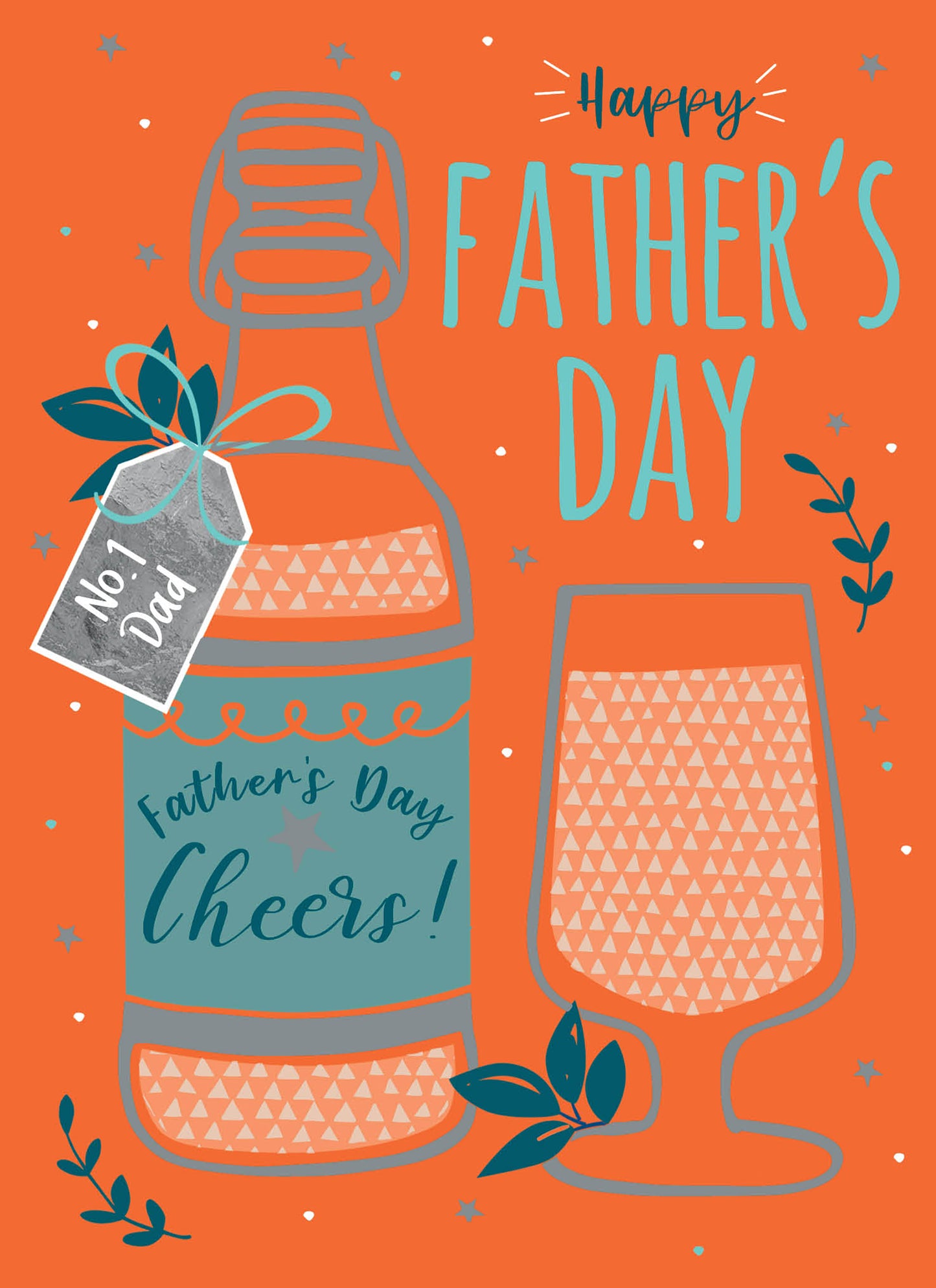 Fathers Day Card - Beer Bottle