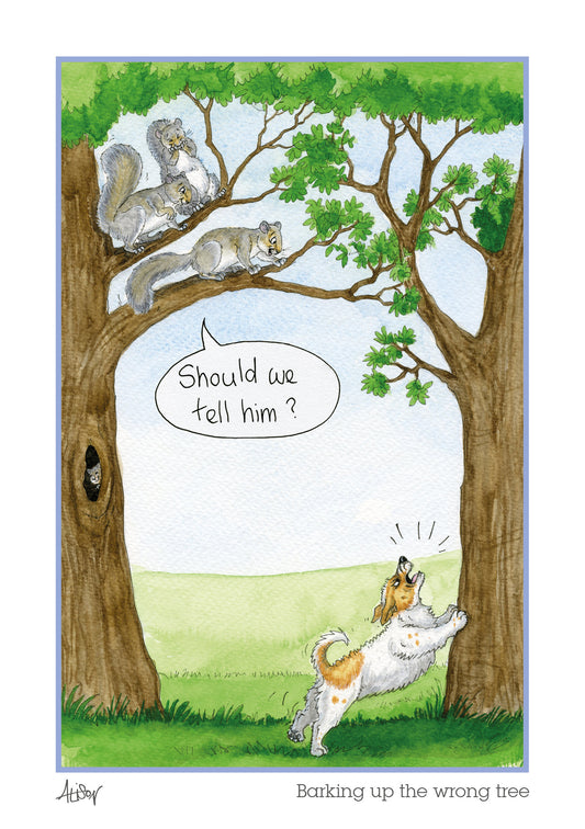 Alison's Animals Card - Should We Tell Him?