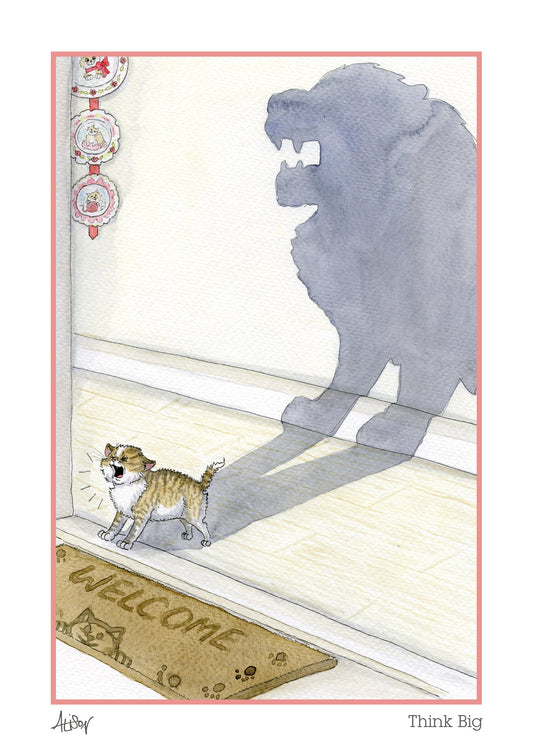 Alison's Animals Card - Think Big