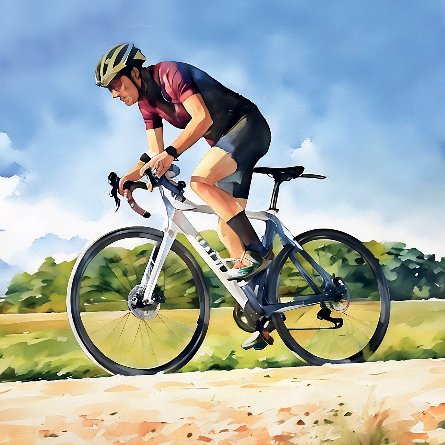 Alex Sharp Card - Sports - Cycling