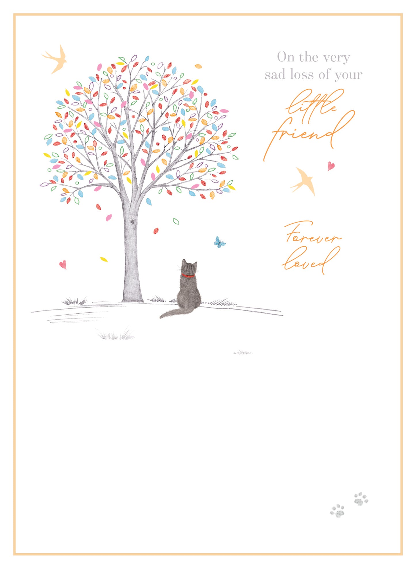 Sympathy Card - Cat