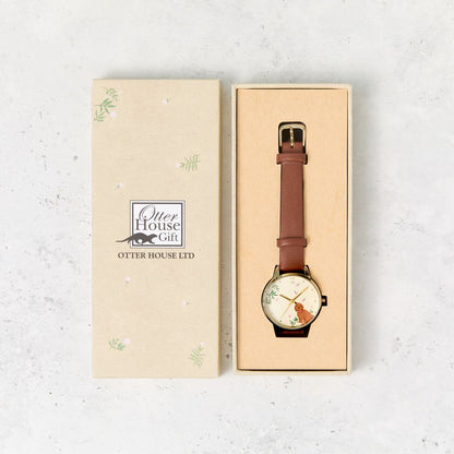 Cute Dog Watch – Cartoon Puppy Design Wristwatch with Adjustable Strap