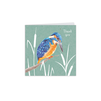 RSPB - In The Wild Stationery - (10 Cards) Square Notecard Pack - Water Birds