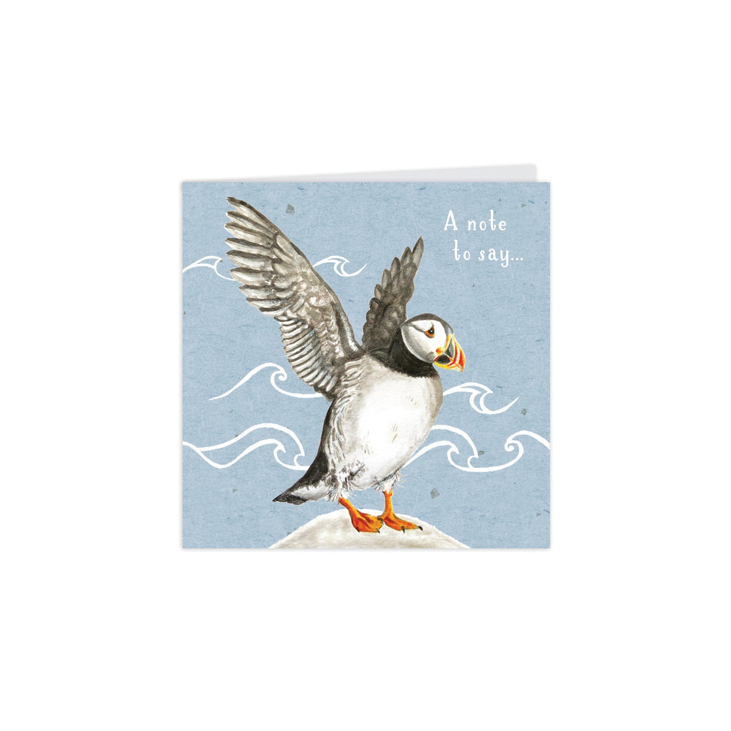 RSPB - In The Wild Stationery - (10 Cards) Square Notecard Pack - Water Birds