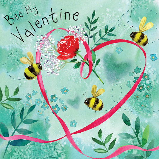 Valentine's Day Card - Valentine's Day Bees