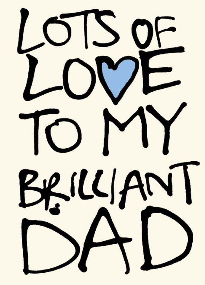 Father's Day Card - Lots of Love