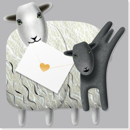 Special Delivery Card Collection - Wildlife - Sheep (Wool jumpers)
