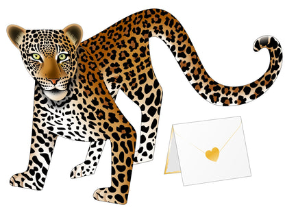 Special Delivery Card Collection - Wildlife - Leopard