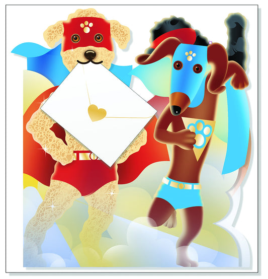 Special Delivery Card Collection - Dog - Super Dogs