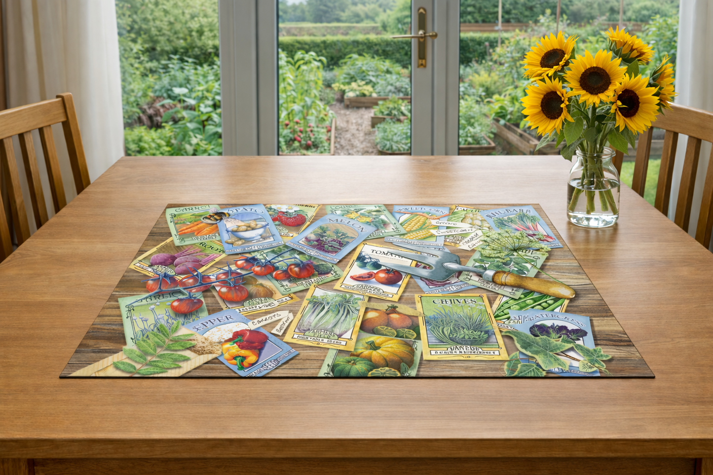 Veg Seed Packets 1000 Piece Jigsaw Puzzle