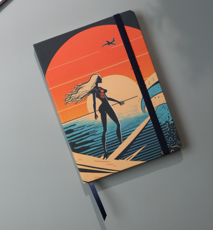 Surfer Girl A5 Notebook