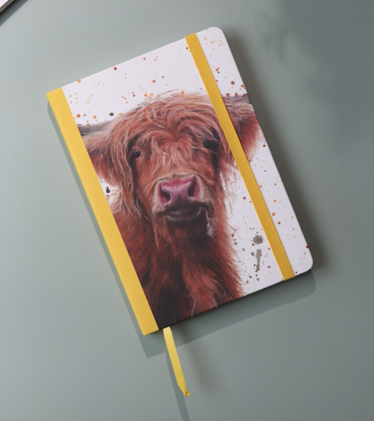 Bree Merryn Highland Cow A5 Notebook