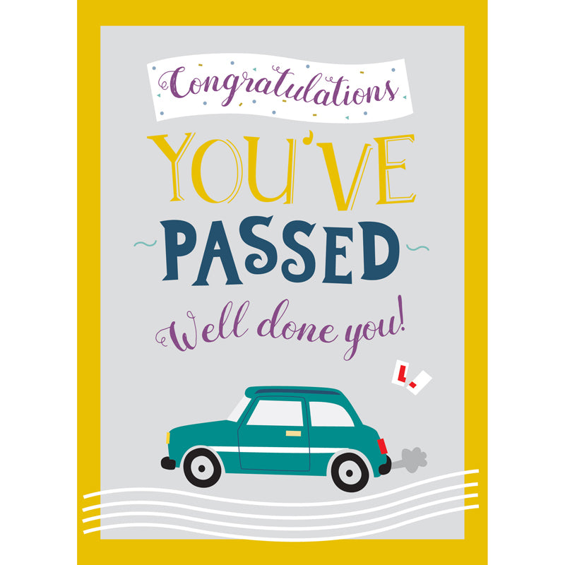 Congratulations Card - Driving Test – Otter House