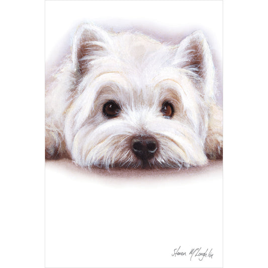 Dinkies Mini Card - Cute Westie