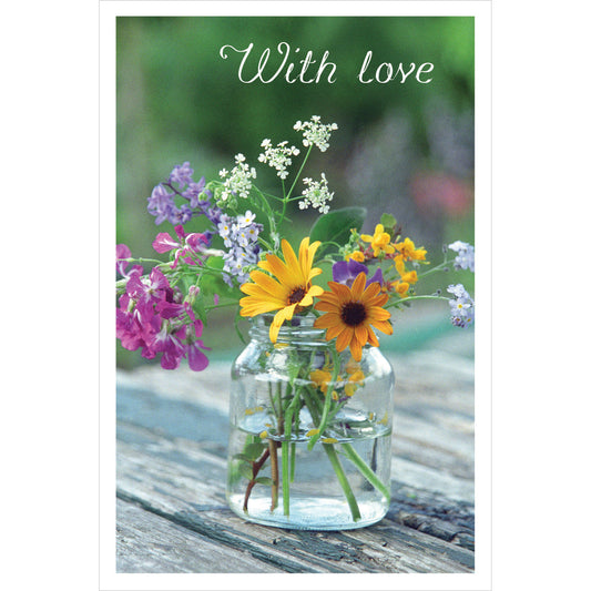 Dinkies Mini Card - Flower Jar