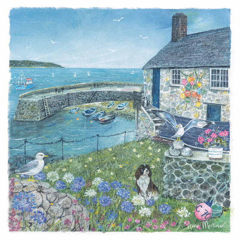 Seaside Charm Card - The Boathouse