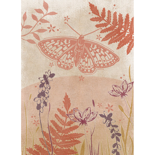 RSPB Card - Wild Garden - Fritillary Flutter