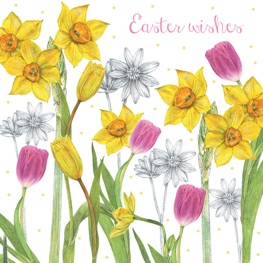 Easter Card Pack - Daffodils & Tulips