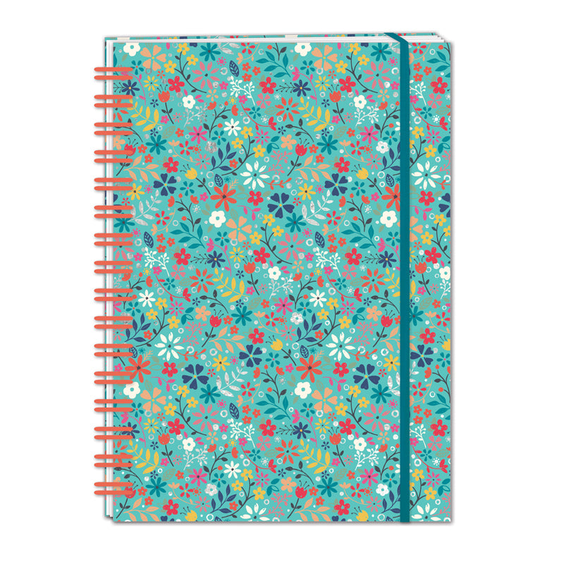 Bohemia Stationery - A5 Hardcover Notebook - Ditsy Floral