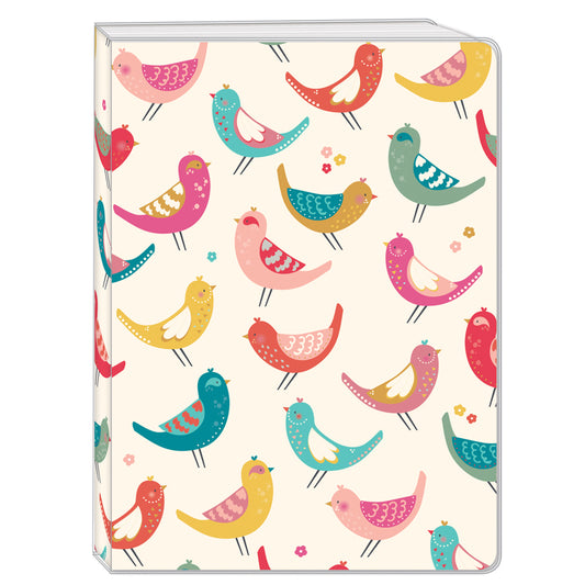 Bohemia Stationery - Plastic Cover Notebook - Birds