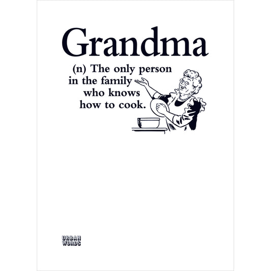 Urban Words Card Collection - Grandma