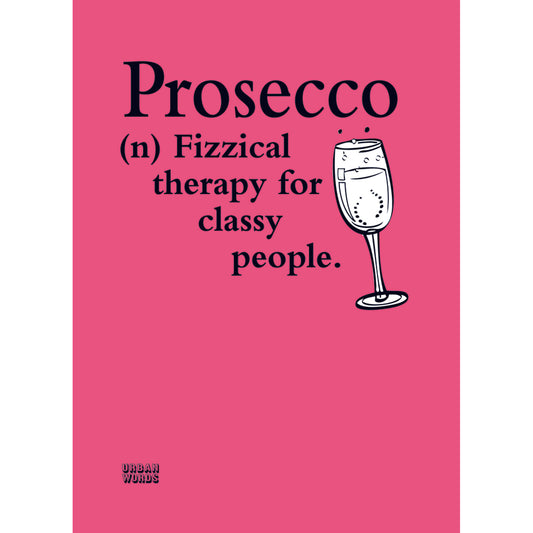 Urban Words Card Collection - Prosecco