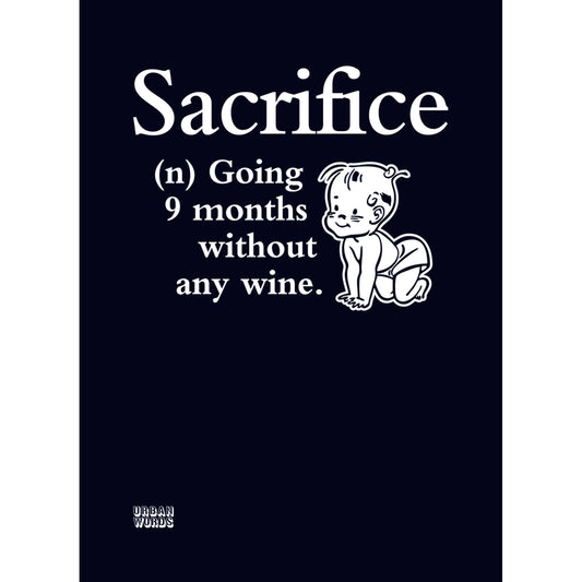 Urban Words Card Collection - Sacrifice