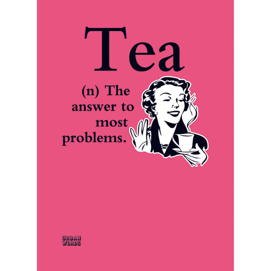 Urban Words Card Collection - Tea