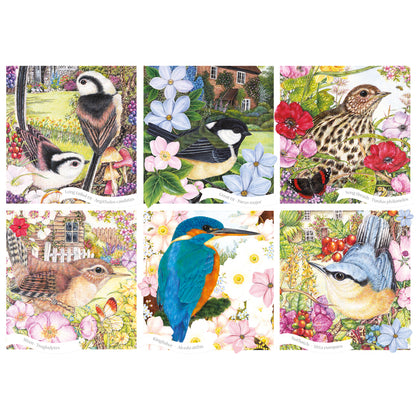 RSPB Garden Birds - 1000 Piece Jigsaw Puzzle