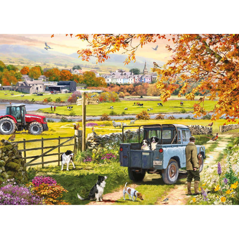 Countryside Morning - 1000 Piece Jigsaw Puzzle