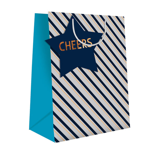 Gift Bag (Medium) - Cheers & Stripes