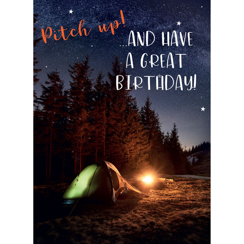 First Class Male Card Collection - Camping Under The Stars