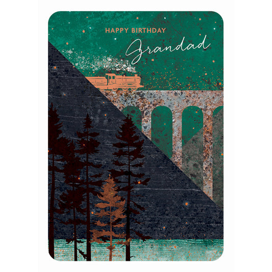 Family Circle Card - Grandad - Midnight Train