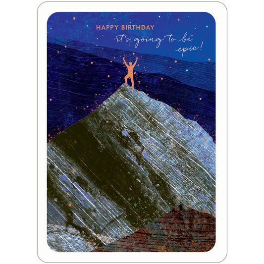 Midnight Wishes Card Collection - Climber