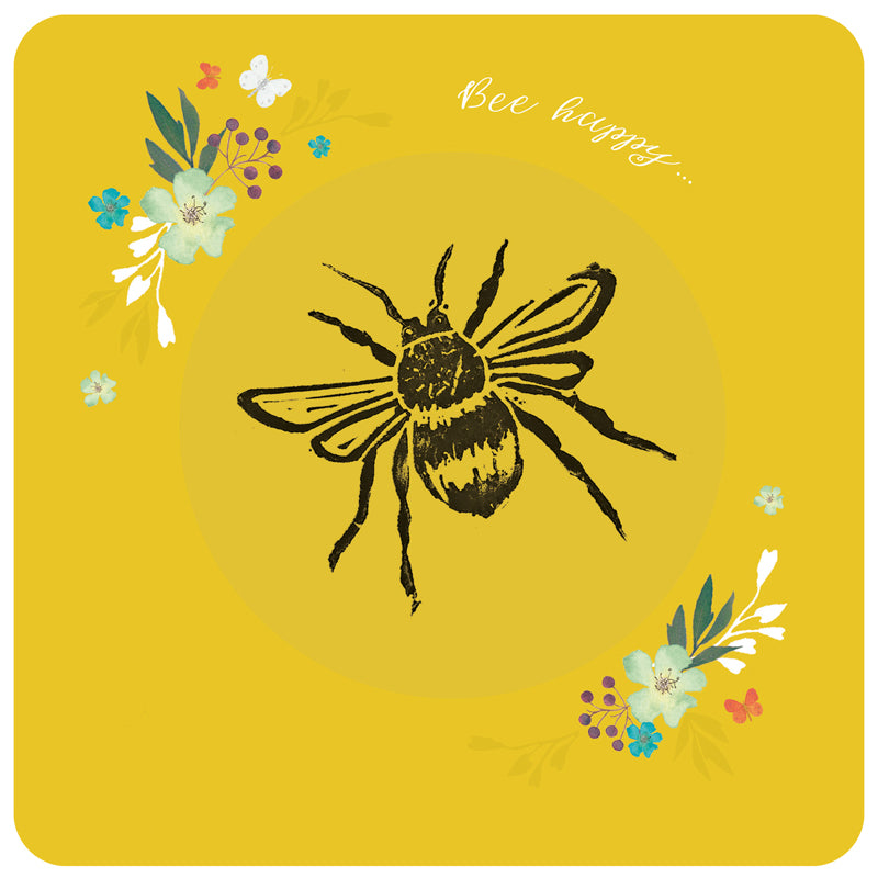 Brush & Ink Card Collection - Bee Happy