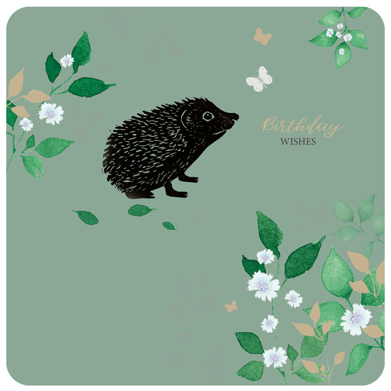Brush & Ink Card Collection - Happy Hedgehog