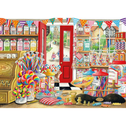 Ye Old Sweet Shop - 1000 Piece Jigsaw Puzzle