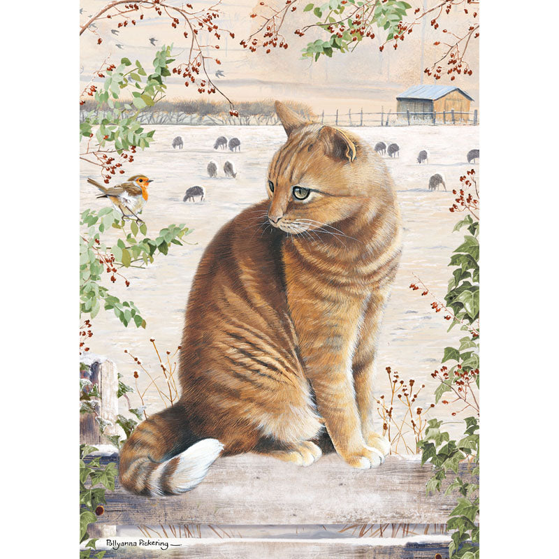 Christmas Cat - 1000 Piece Jigsaw Puzzle