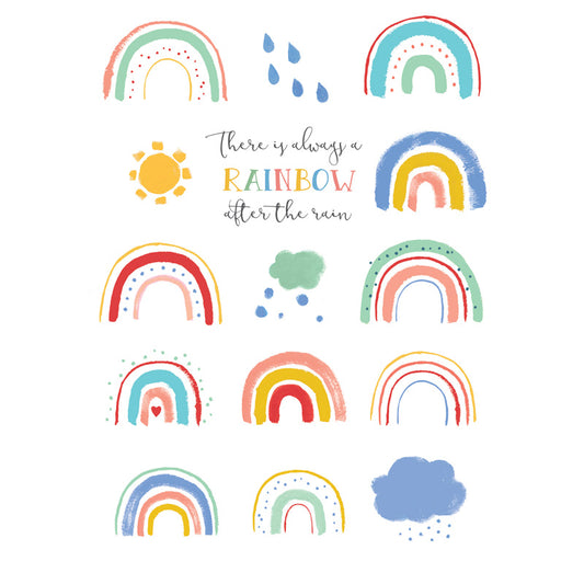 Get Well Soon Card - Always A Rainbow