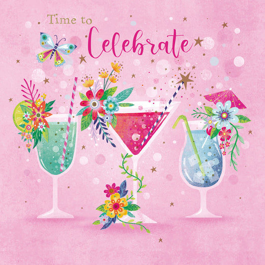 Flower Festival Card Collection - Cocktails