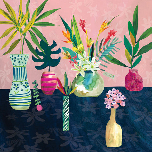 Fusion Card Collection - Tropical Vases