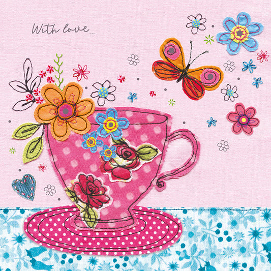 The Sewing Box Card Collection - Tea Time