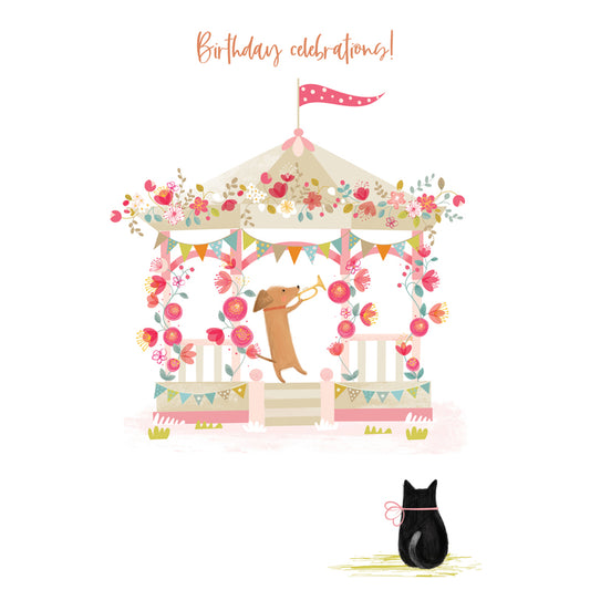 Olive & Wilma Card Collection - Bandstand